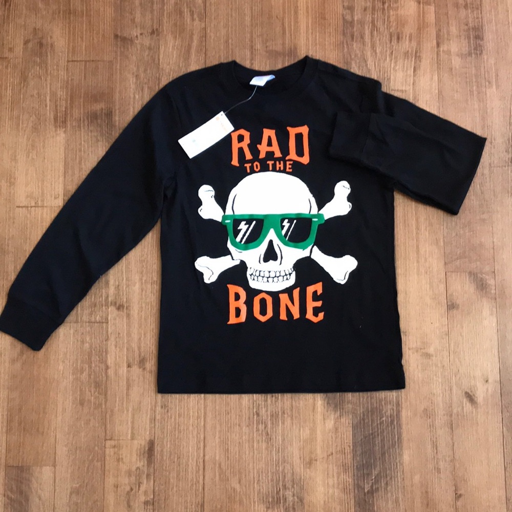 NWT Boys Gymboree  Halloween Long Sleeve Tee